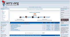 Desktop Screenshot of icarry.org
